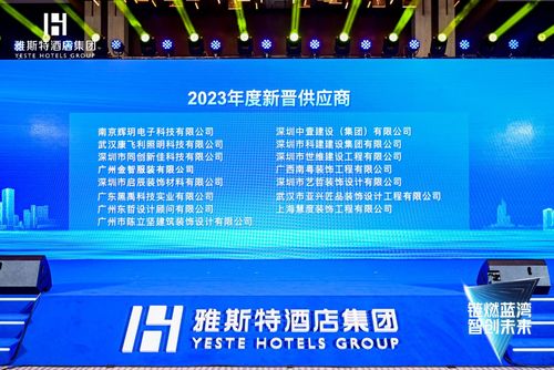 鏈燃藍(lán)灣,智創(chuàng)未來(lái) 2023雅斯特酒店集團(tuán)供應(yīng)鏈發(fā)展大會(huì)盛大舉行